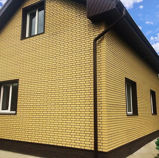 Кирпич KLINKER, желтый