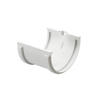 Docke STANDARD Соединитель желобов 120 мм (Белый)