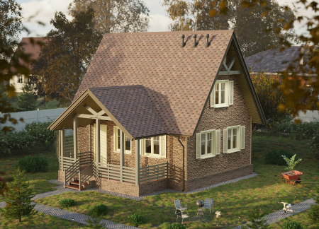 Docke LUX/ Сайдинг ROCKY (Кедровый орех)