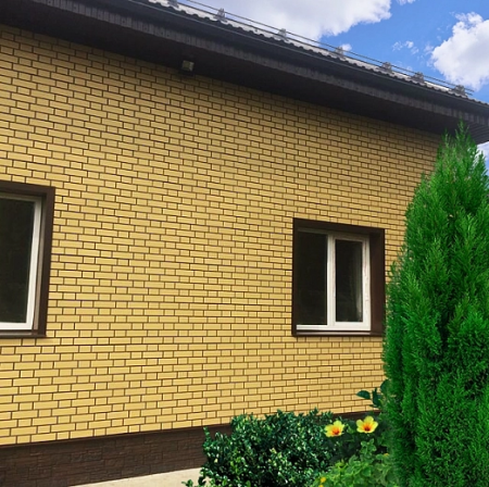 Кирпич KLINKER, желтый
