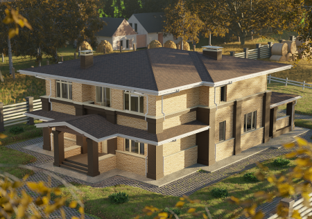 Docke LUX/ Сайдинг ROCKY (Пекан)