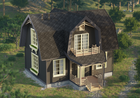 Docke PREMIUM Сайдинг D4.5D (Графит)